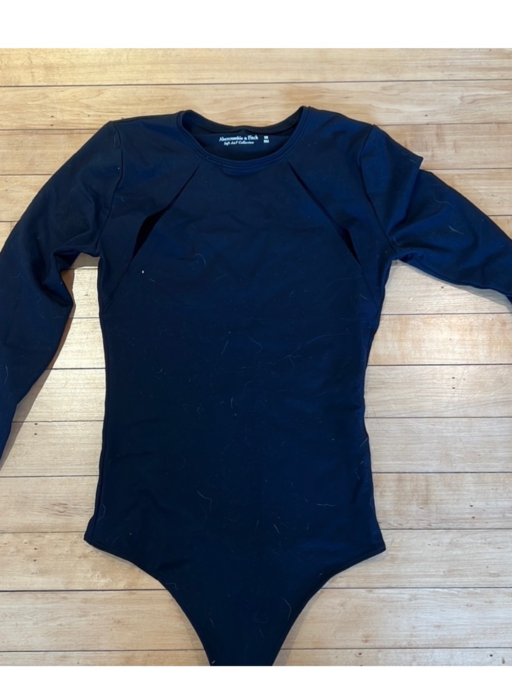 Black Abercrombie Bodysuit long sleeve